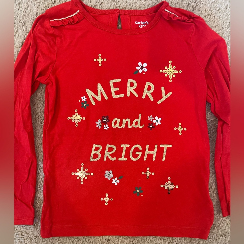 Carters Holiday size 6/6x